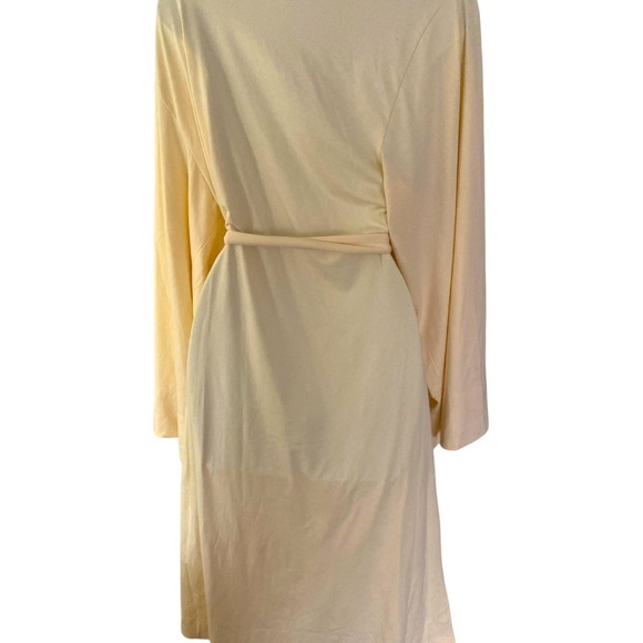 Gaiam Robe -L-XL yellow , cotton blend - Picture 4 of 5